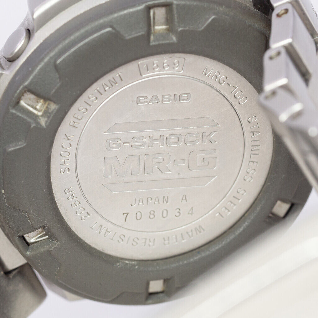 Casio G-Shock MR-G MRG-100 1569 Watch #62931 | WatchCharts Marketplace