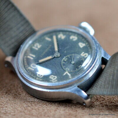 LONGINES 1943 Ref 5130 Cal 12.68Z STAINLESS STEEL DH GERMAN ARMY