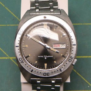 Vintage 1968 Seiko 6106-8109 First Sport Diver Stainless Steel Watch,  Original | WatchCharts