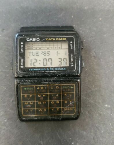 Casio databank Telememo & Schedule calculator watch DBC-61 New