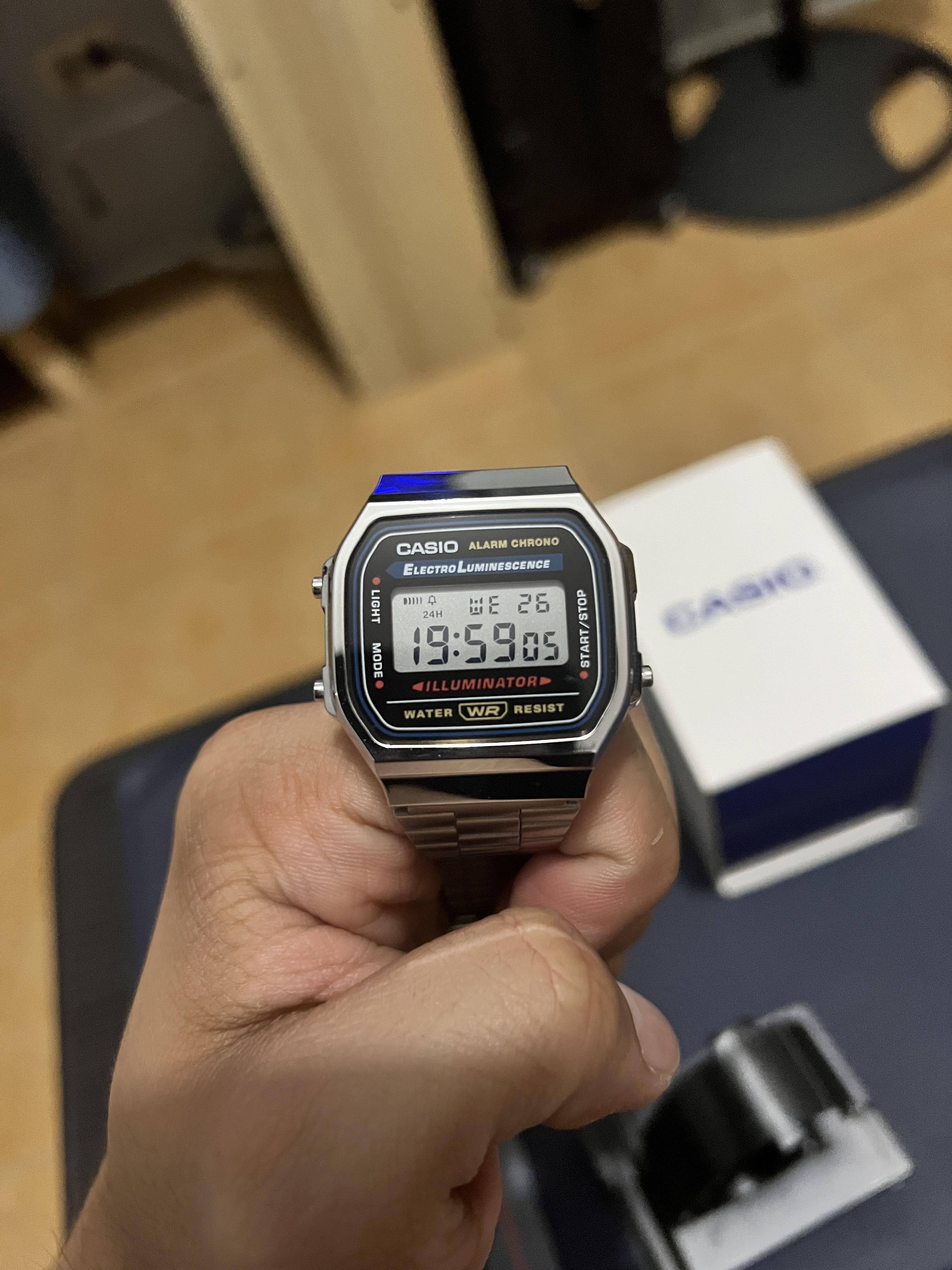 Casio on sale a168 price