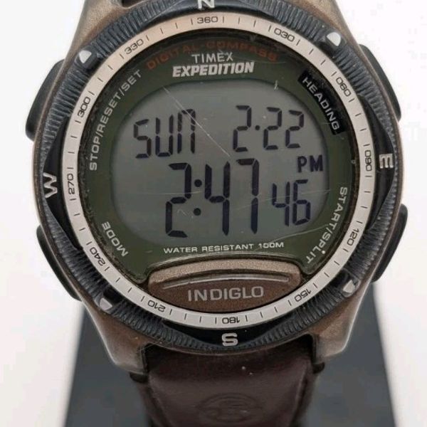 Timex Expedition Indiglo Digital Compass 865 N6 [Works] | WatchCharts ...