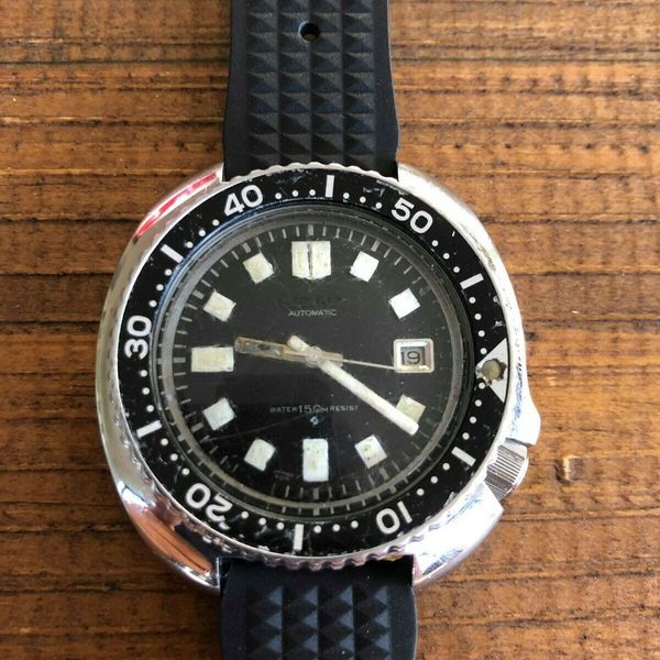 Seiko 6105-8110 Apocalypse Now Willard Vintage Dive Watch - For parts ...