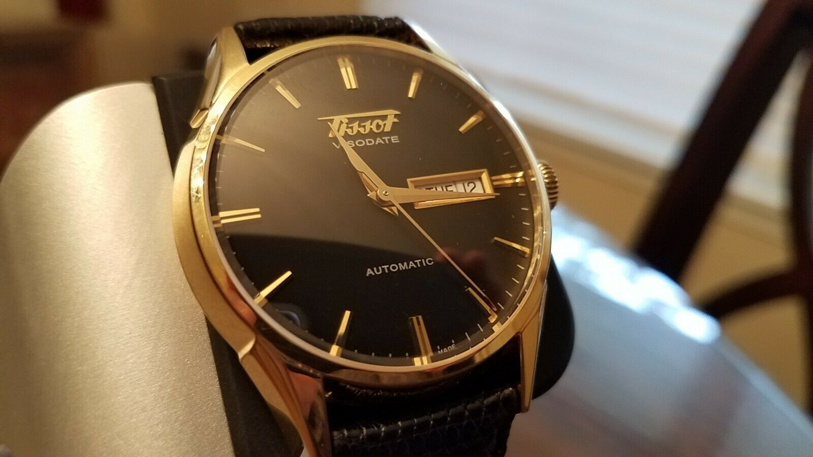 Tissot Heritage Visodate T019.430.36.051.01 Automatic Gold PVD