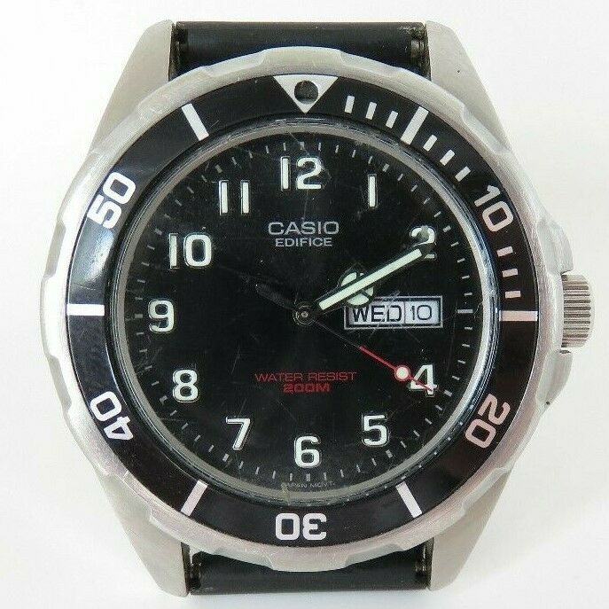 Vintage Casio Edifice EF-200 Gents Mens 20 Bar Watch 1333 Date & | WatchCharts