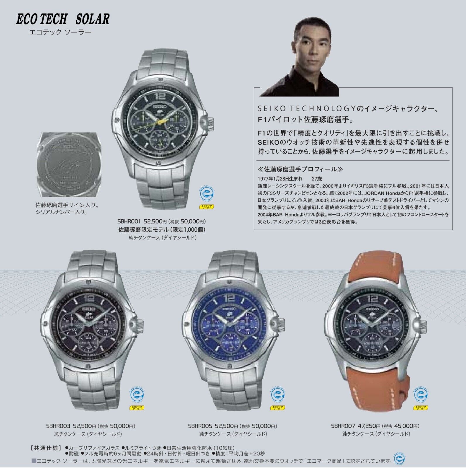 ソーラー電池交換済】セイコー V14J-0AH0 イグニッション 廃番 チタン 