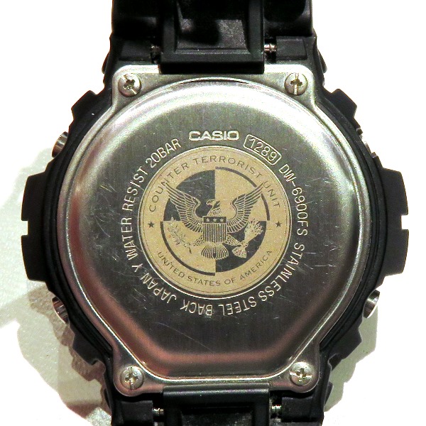 Casio 24 CTU Special Agent G-Shock DW6900FS quartz watch