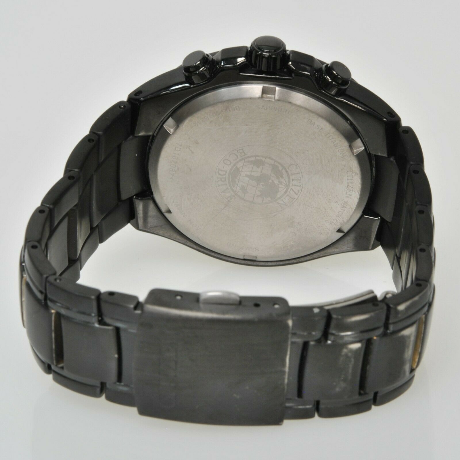 Citizen Eco Drive Titanium Chronograph Sapphire WR 100m Mens Watch