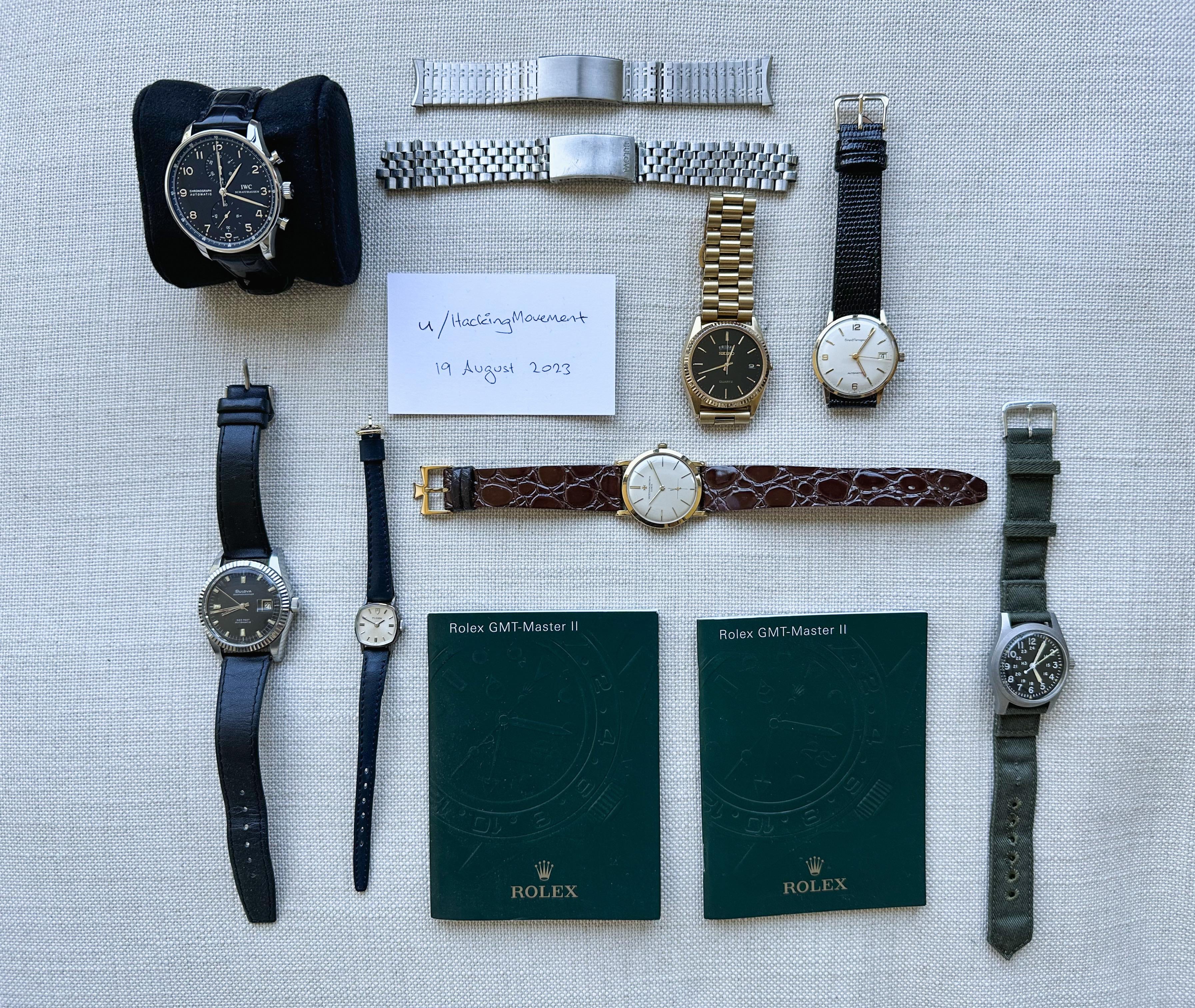 WTS Rolex GMT Master II Booklet 2009 2010 WatchCharts