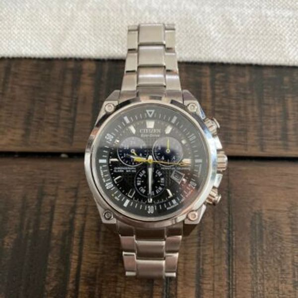 Citizen Eco-Drive Ecosphere Blue Dial Men's Watch AW1479-01L