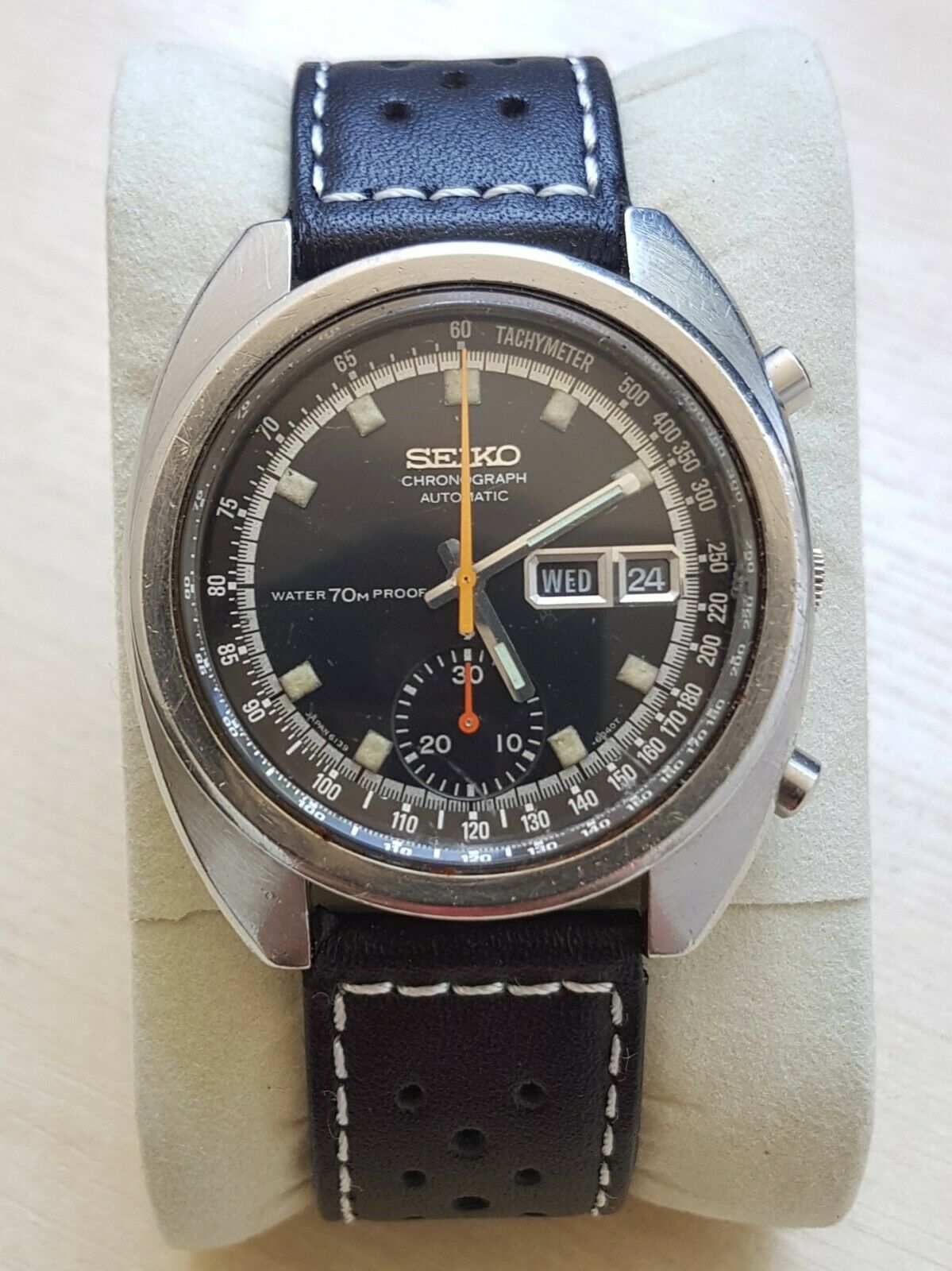 Rare Seiko 6139 6010 automatic chronograph (Sep 1969) Proof Dial, aka ...