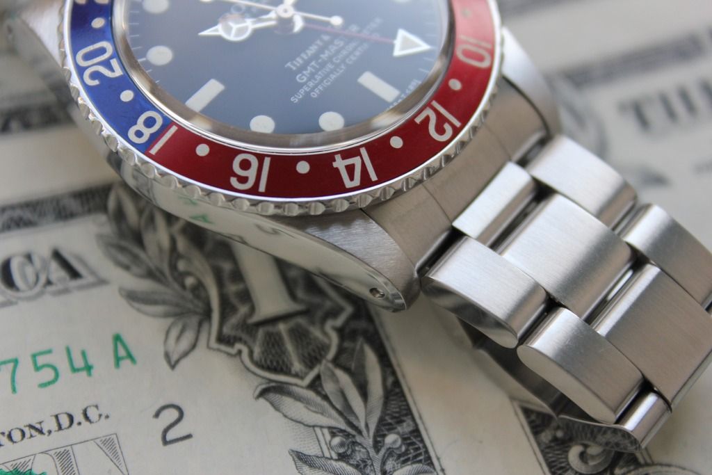 Rolex hotsell gmt tiffany