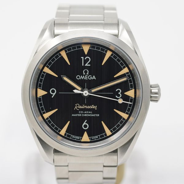 FS: Omega Seamaster Railmaster Anti-Magnetic Co-Axial Chronometer 220 ...