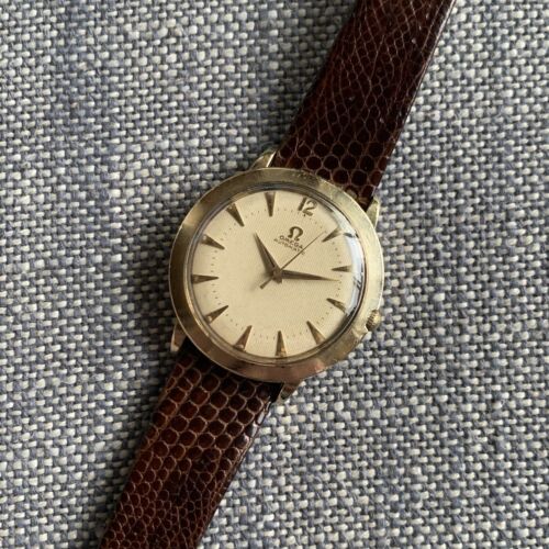 1954 Omega Ref. 6278-9 RARE Waffle Dial Automatic Cal. 500 17J