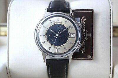 JAEGER LECOULTRE MEMOVOX SPEED BEAT E875 AUTOMATIC TUXEDO DIAL JL