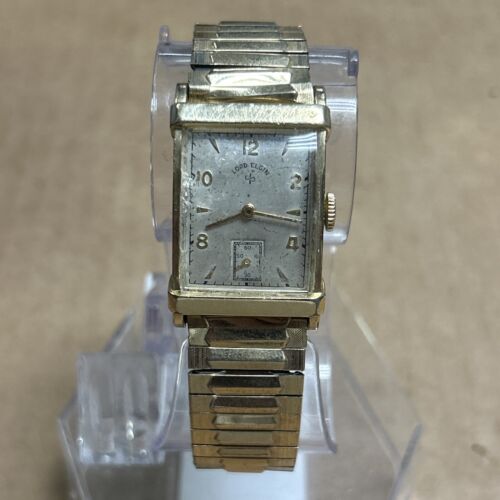 Vintage Lord Elgin 14k Gold Filled Mens Wrist Watch 21 Vintage Lord Elgin 14k Gold Filled Mens Wrist Watch 21