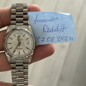 Rolex Day-Date 36 White Gold 118239 Price as of April 2025 Rolex Day-Date 36 White Gold 118239 Price as of April 2025