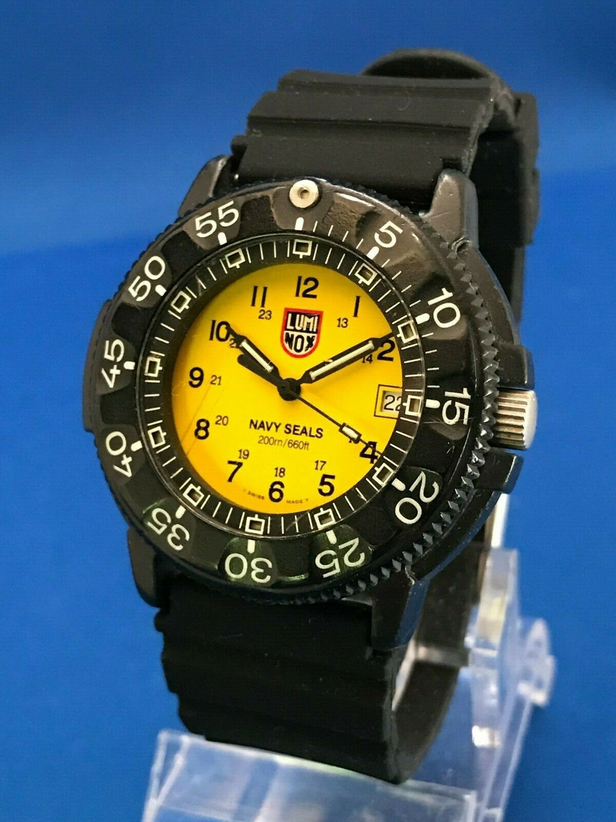 Luminox Navy Seals 3000 Men's Diver Watch, Swiss Made, Yellow