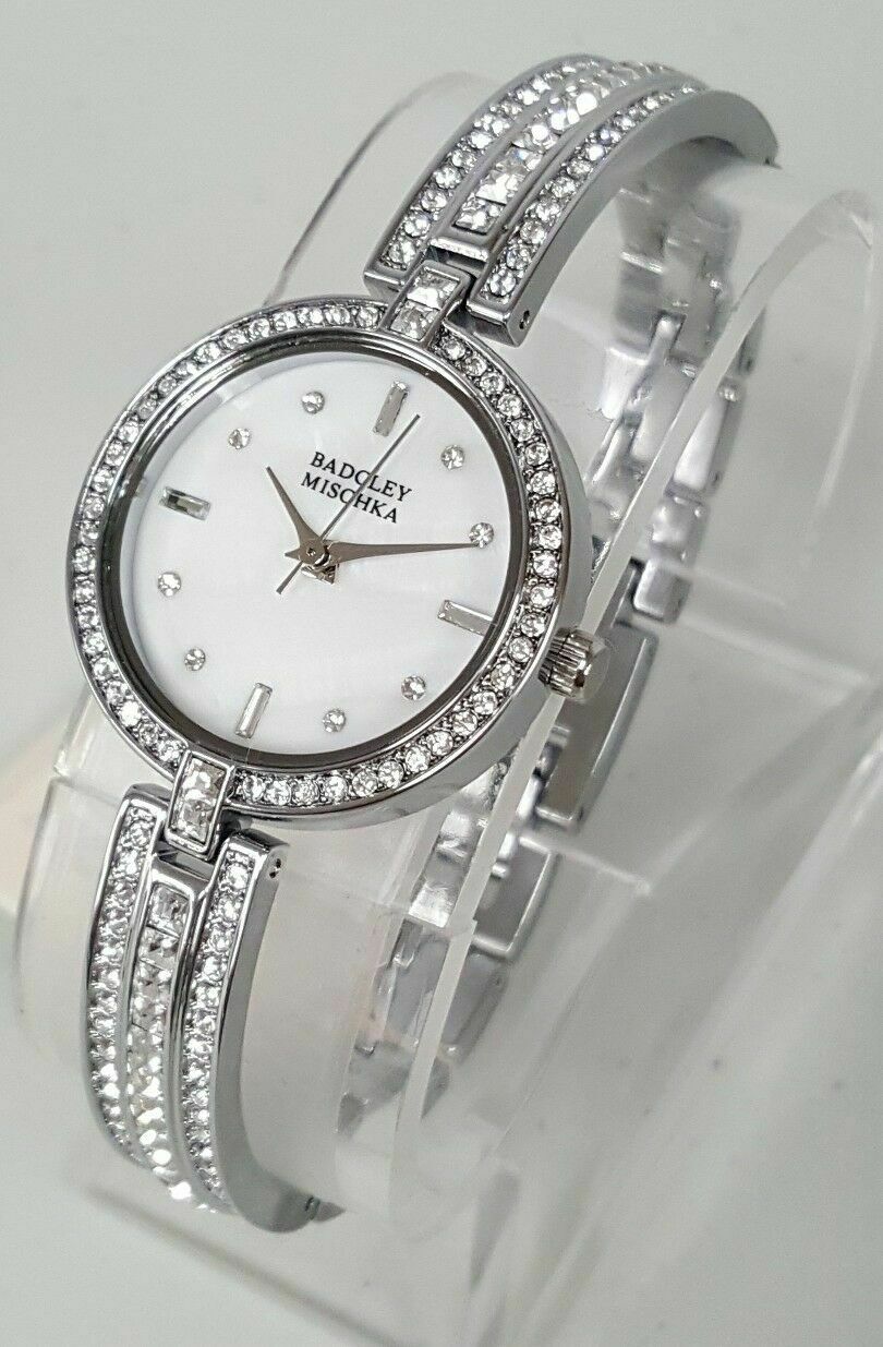 Badgley mischka swarovski 2024 crystal ladies watch