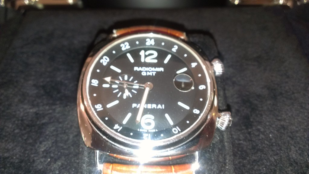 FS Panerai PAM 242 Radiomir GMT JLC Movement 45 mm Double Crown