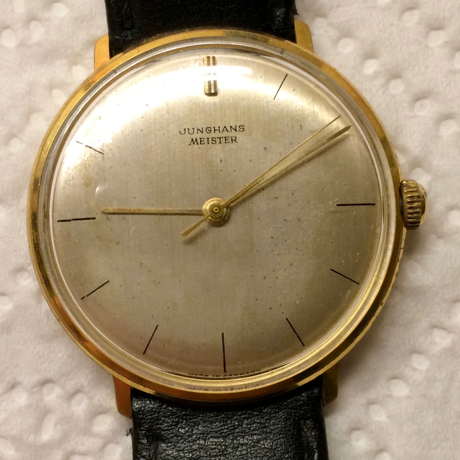 WTS Last reduction vintage Junghans Meister in house cal. J84