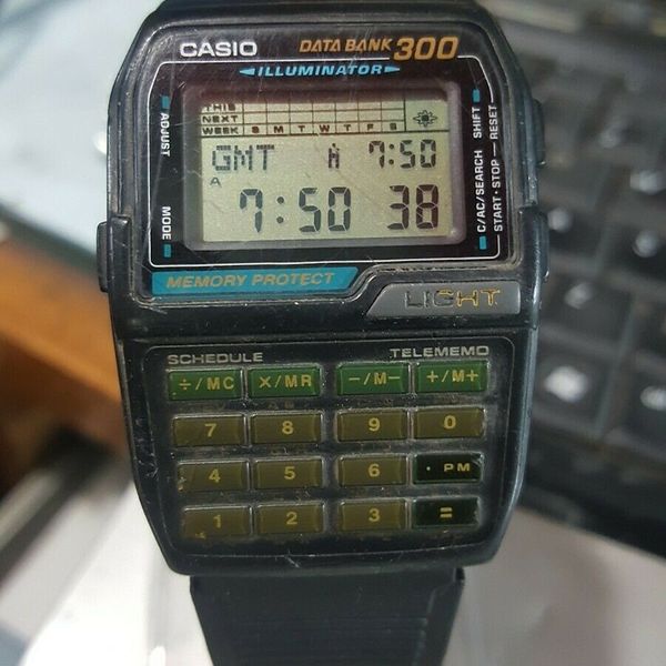 Vintage CASIO 1478 DBC-310 Calculator Data Bank watch | WatchCharts