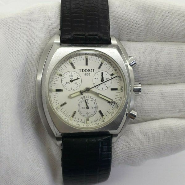 Montre Tissot Femme 33mm - Verre Saphir - Quartz - Acier Rose - Réf F388 - Occasion