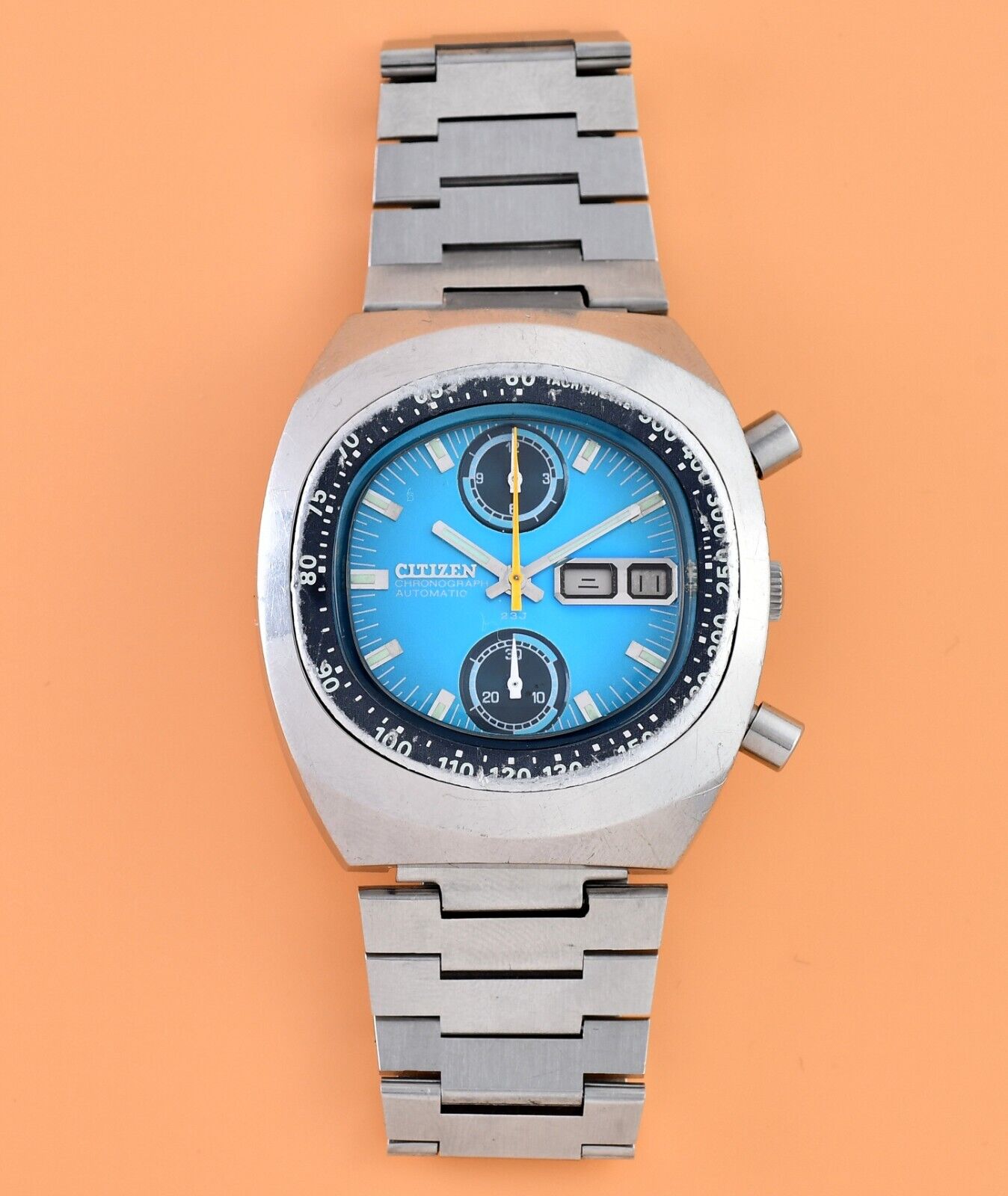 Vintage Citizen 67-9054 TV Automatic Flyback Chronograph 8110A