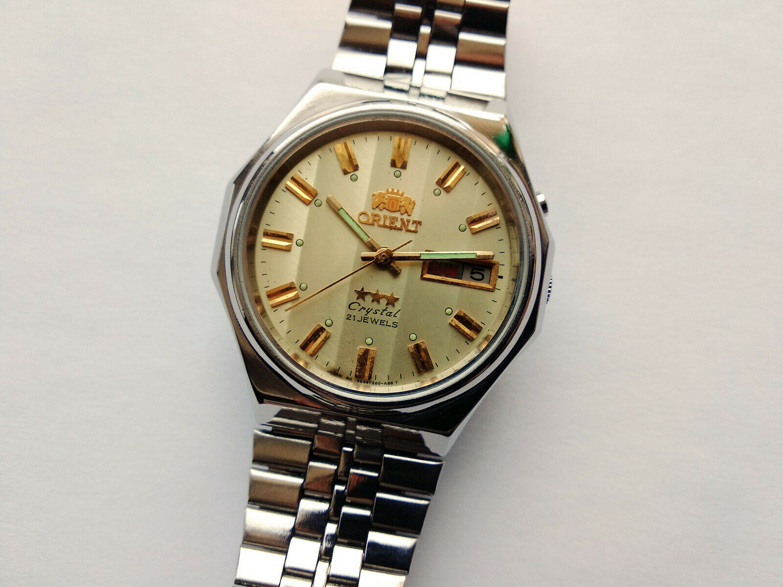 Orient Automatic Japan 469WB6-81 CA Exellent wristwatch 21 Jewels