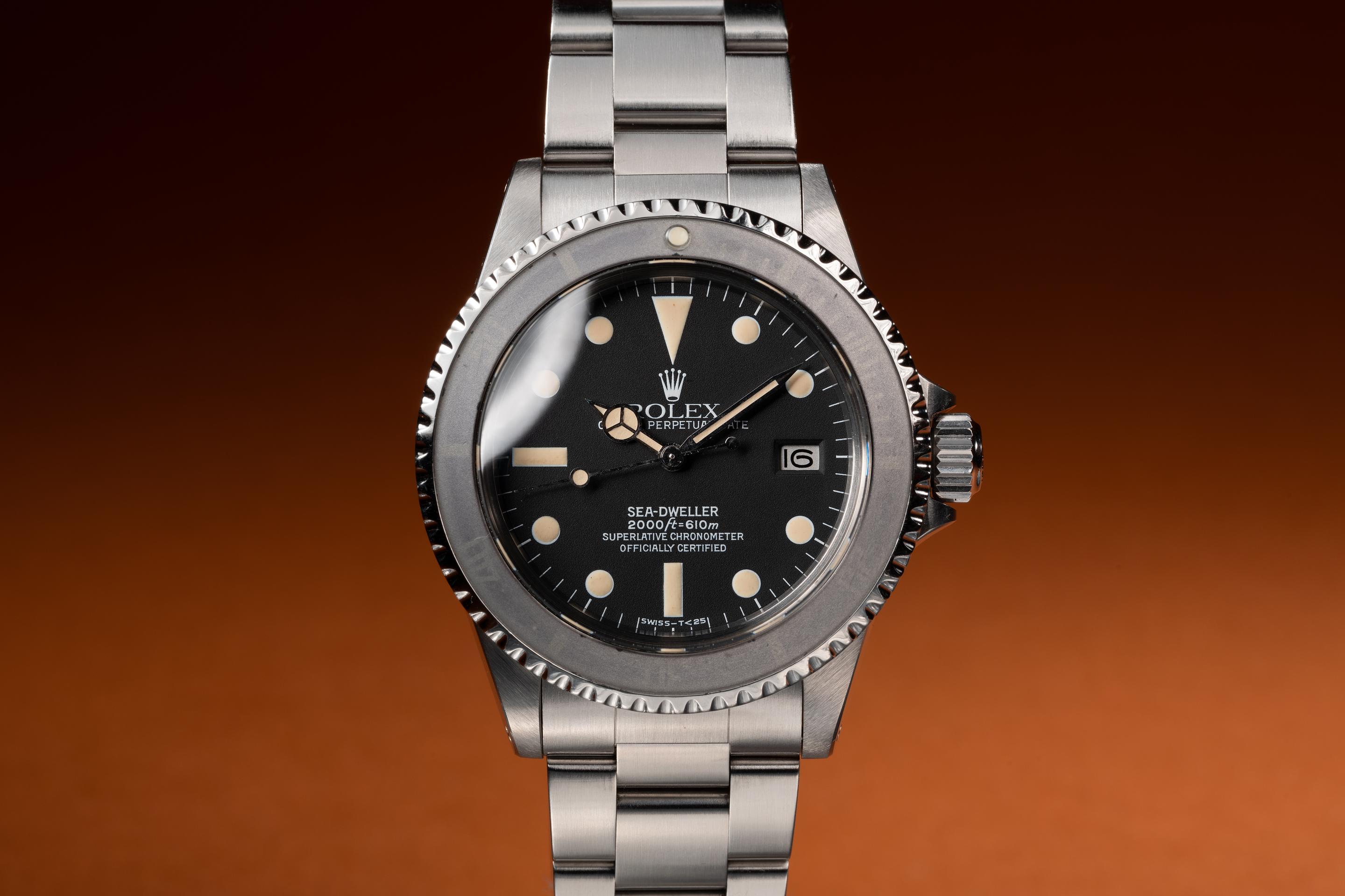 FS 1978 Rolex Sea Dweller 1665 with Box and Service Papers