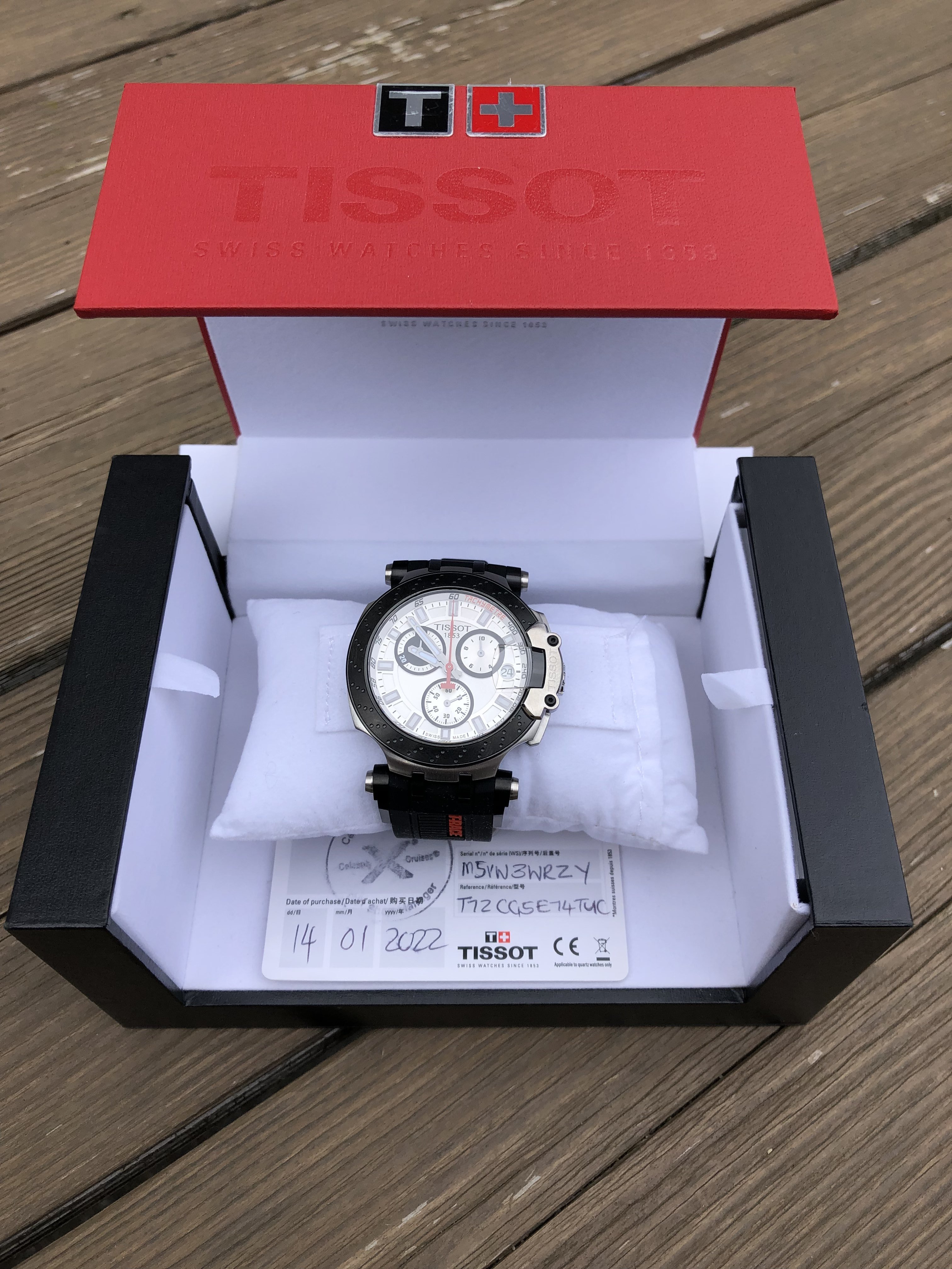 Tissot automatic outlet t race