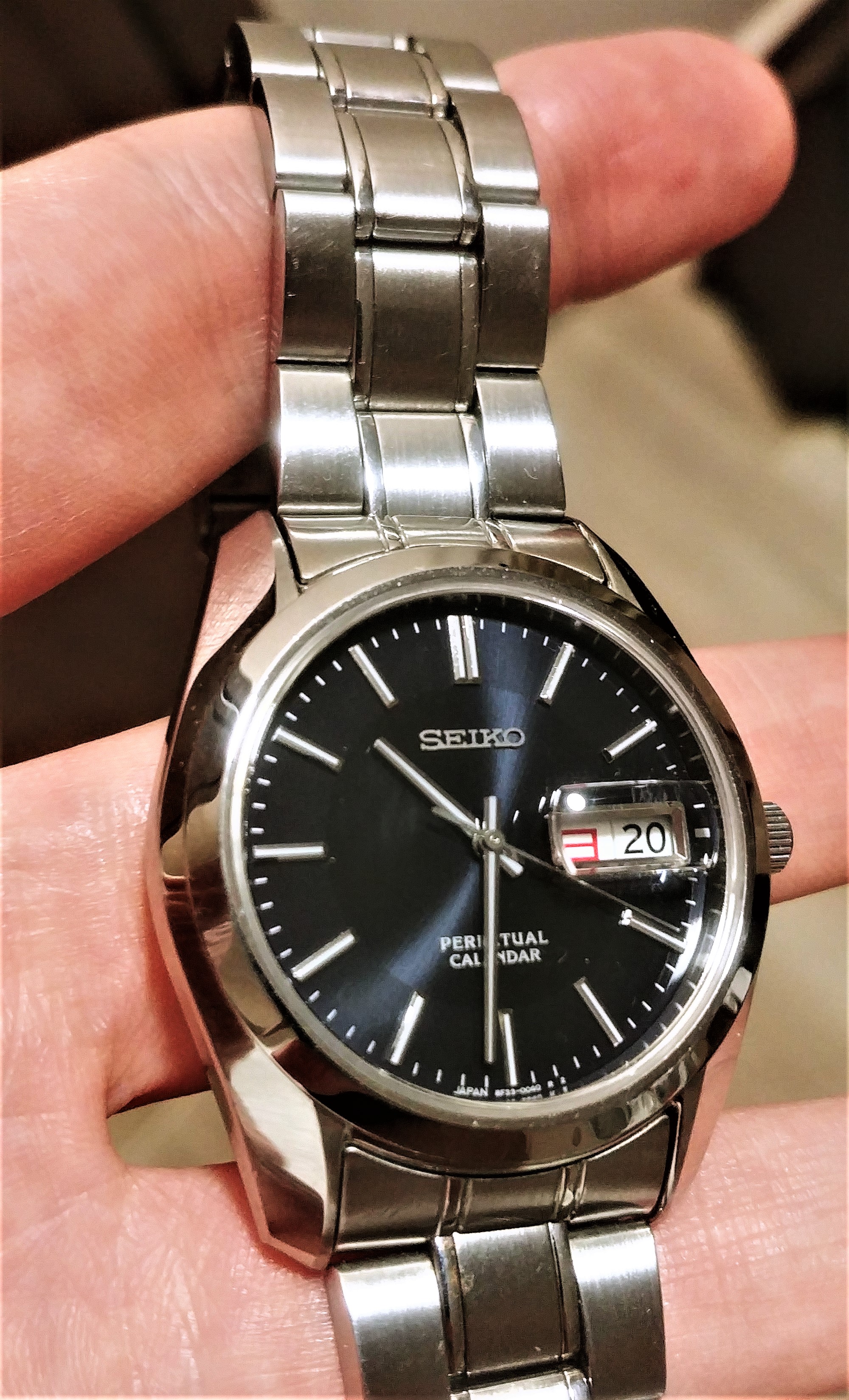 美品】SEIKO SBQL005 8F33-0040 メンズ 腕時計 FS: SEIKO SBQL005