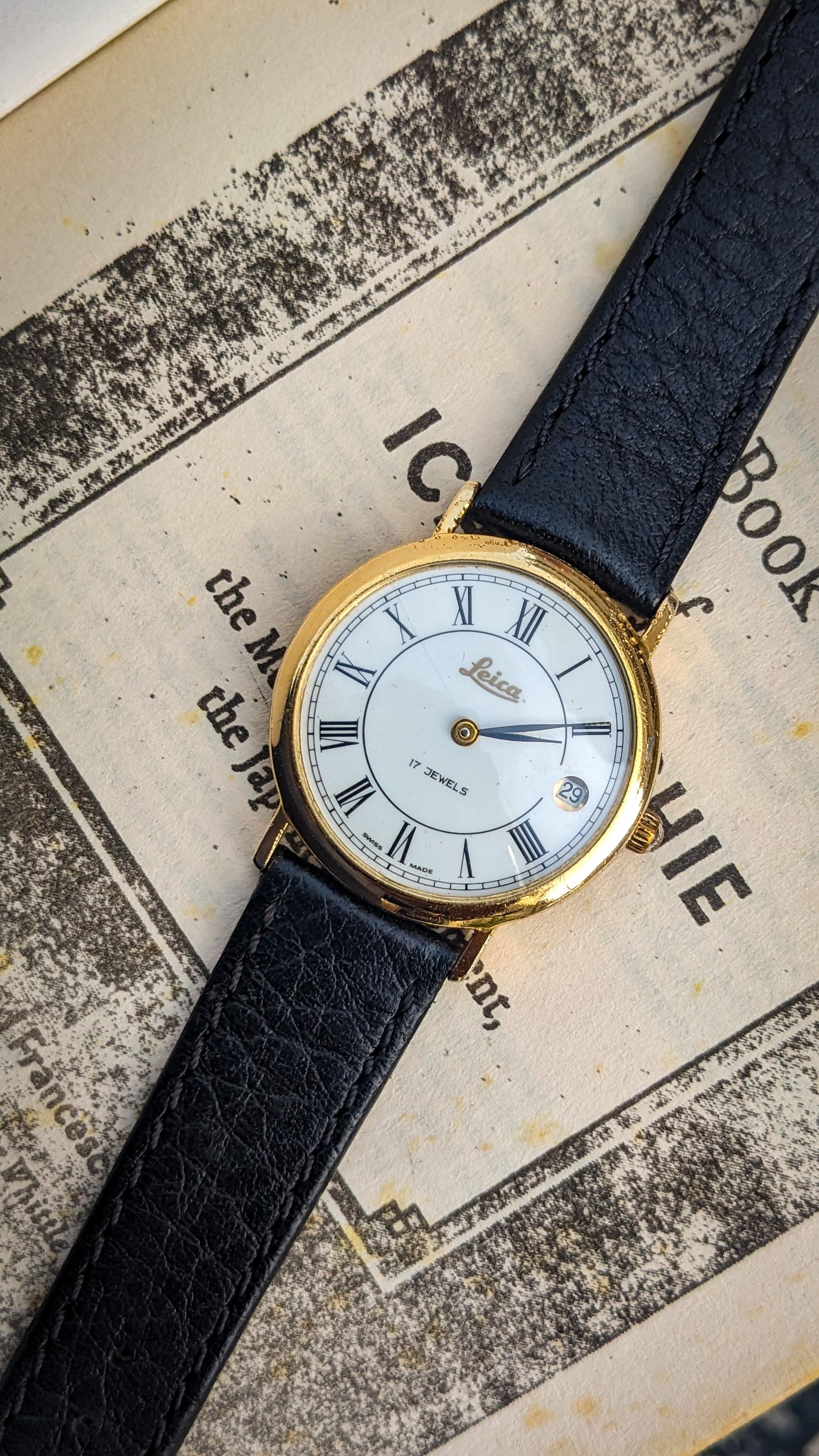 wts] Vintage Rarest Leica x enicar 17 jewels German swiss watch 17 