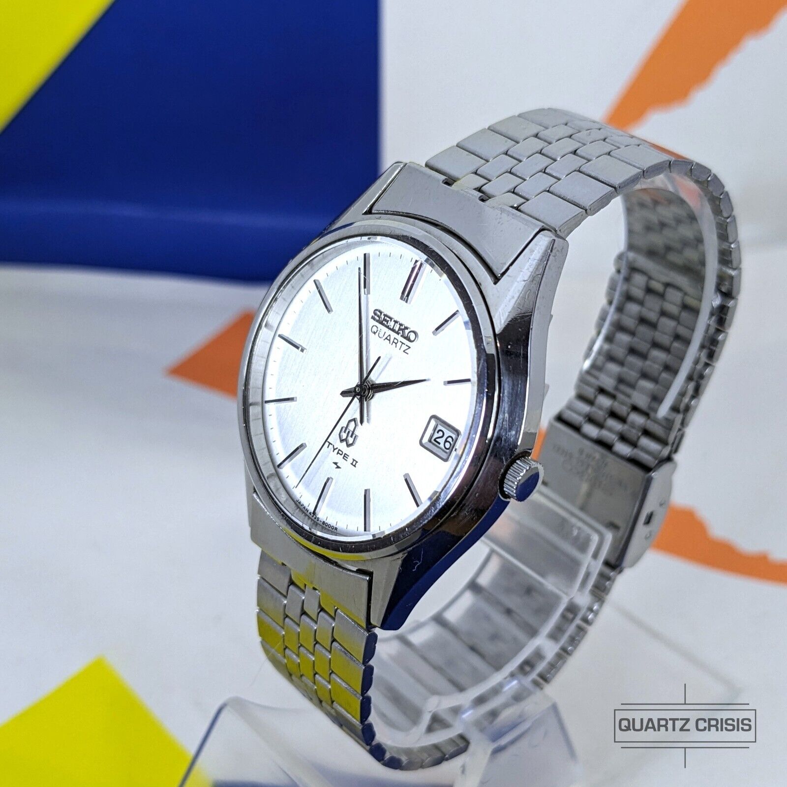 1978 Seiko Quartz Type II Vintage Wristwatch (4335-8000 