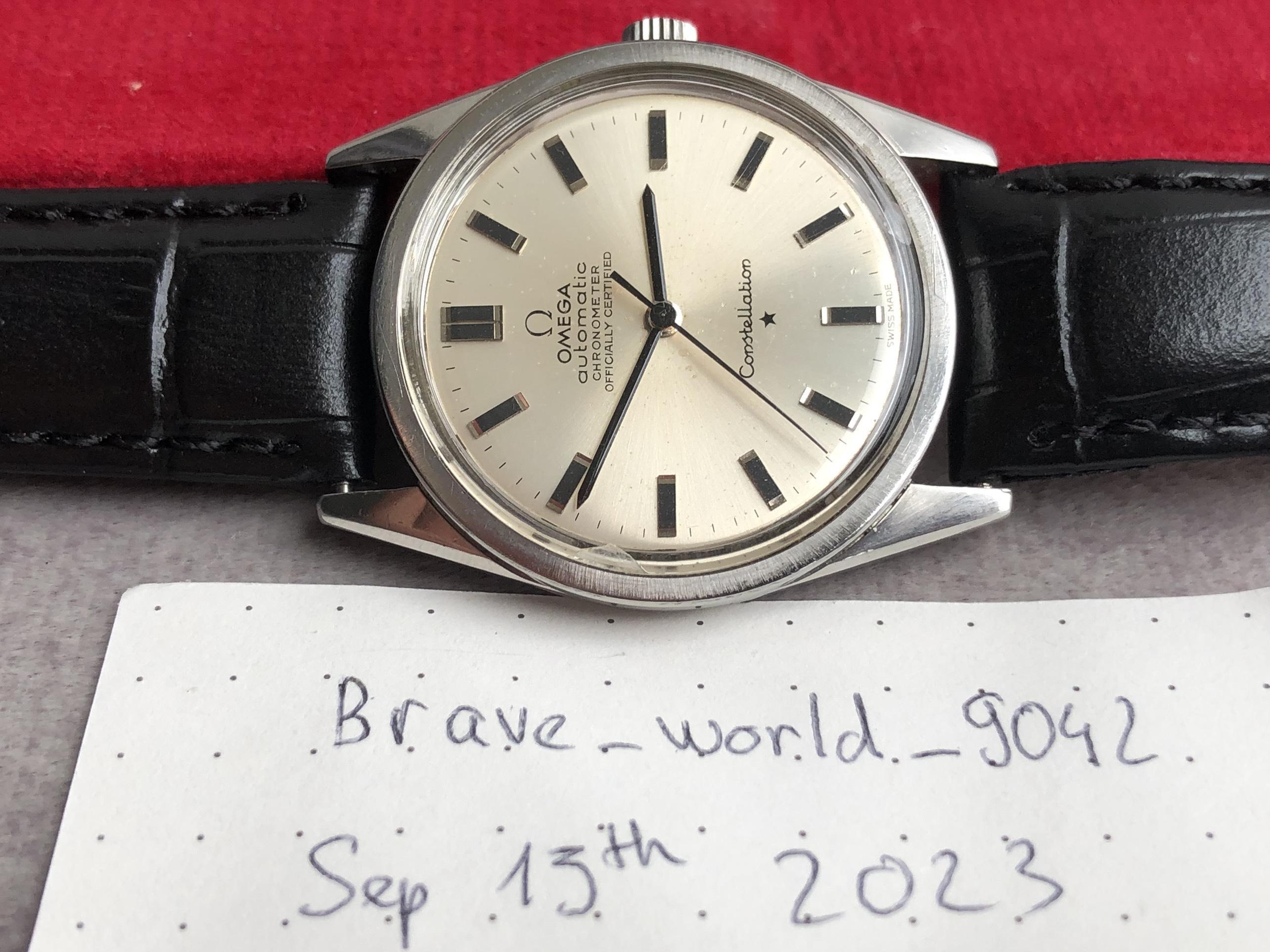 WTS Vintage Omega Constelation Ultra thin 167.021 Serviced