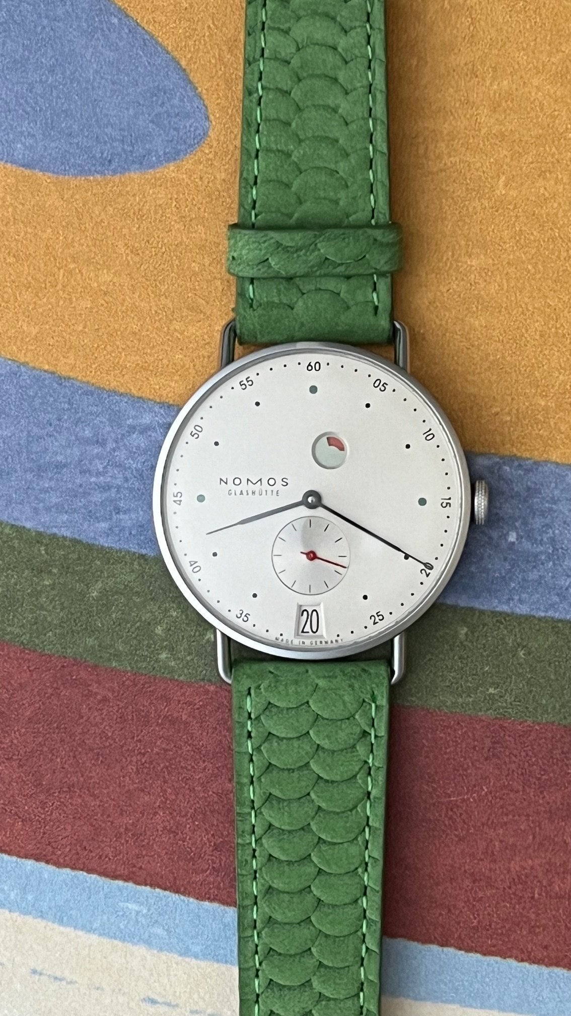 Nomos Metro Gangreserve Ref. 1101 Excellent Condition 2 300 USD WatchCharts CA