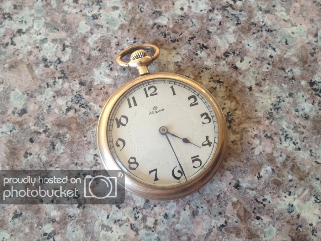 Admiral hot sale pocket watch