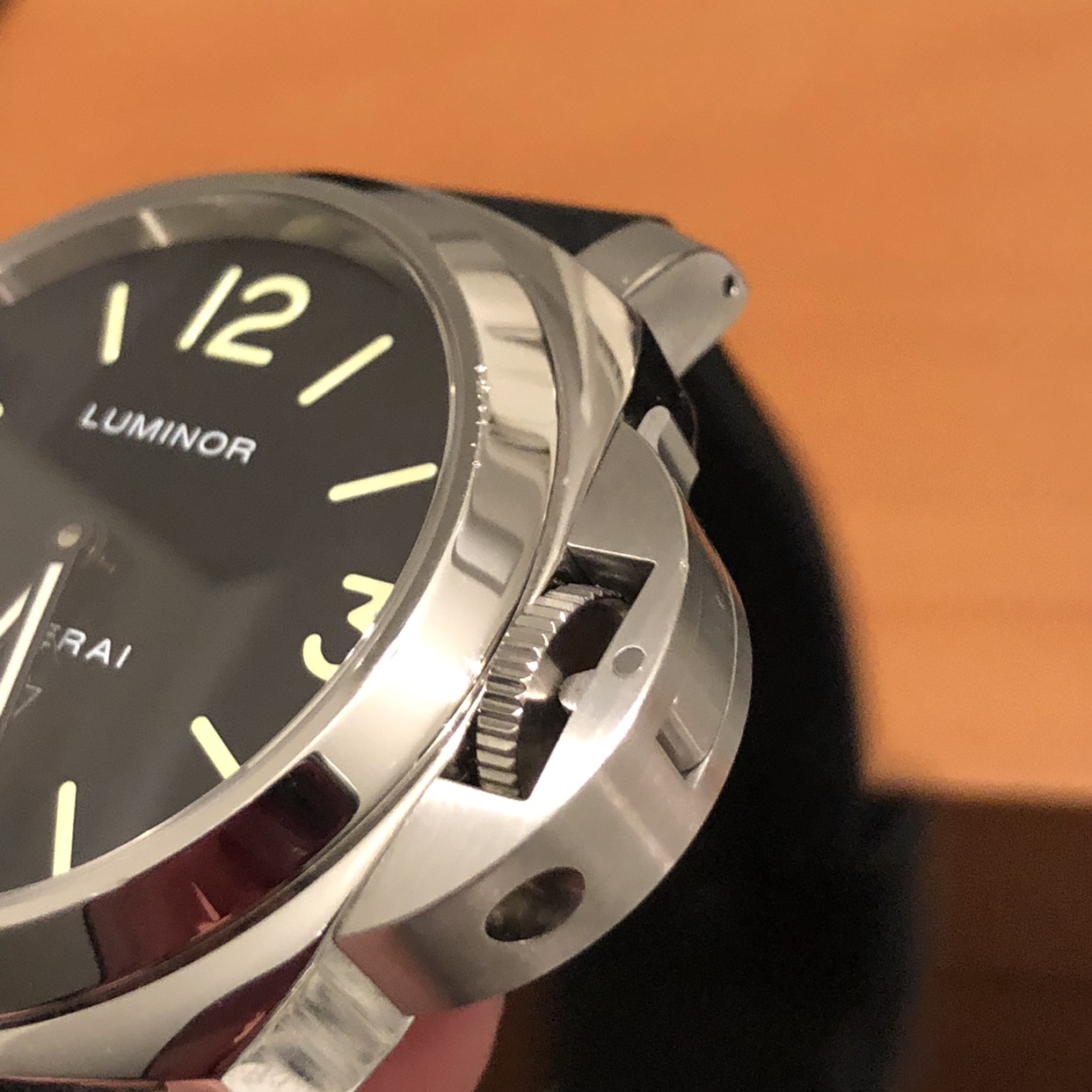 FS Panerai Pam 01000 Luminor Base Logo Acciaio Black Dial. Triple Boxed 2018 Card WatchCharts Marketplace