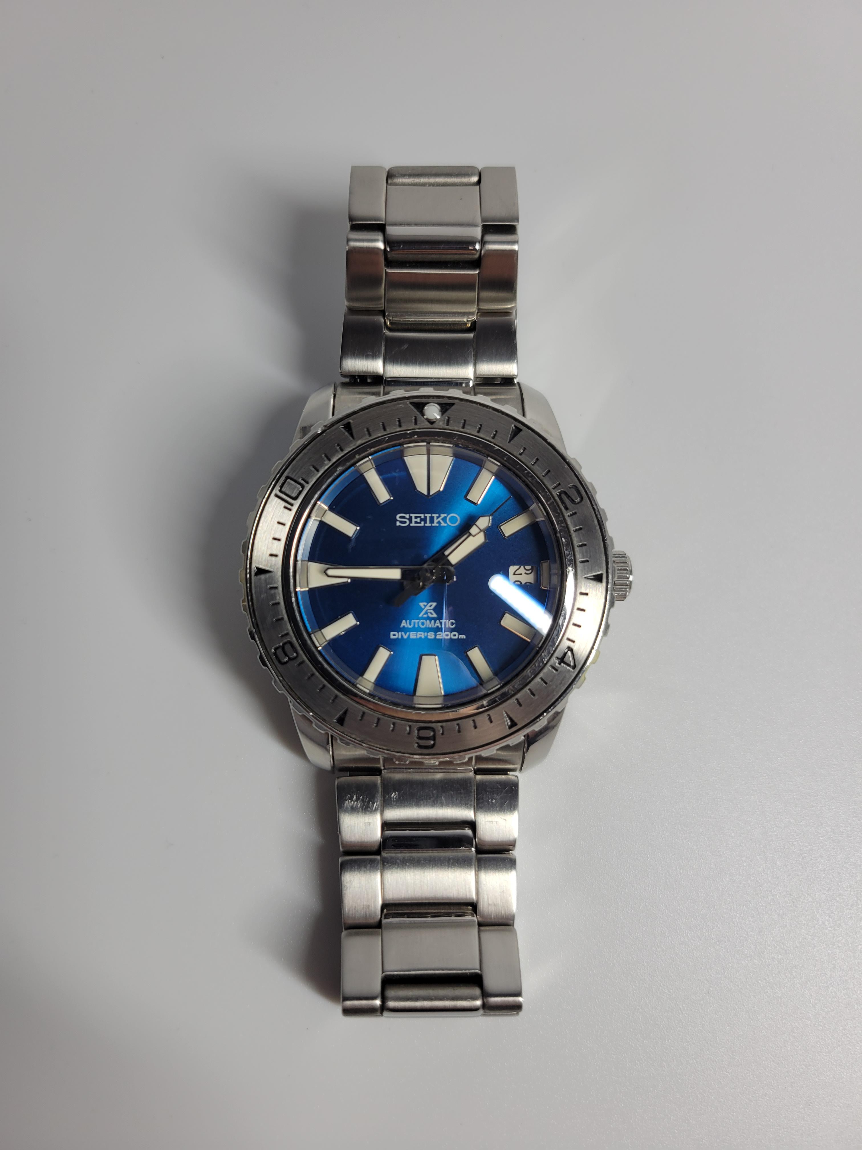 Seiko samurai yacht master mod hot sale