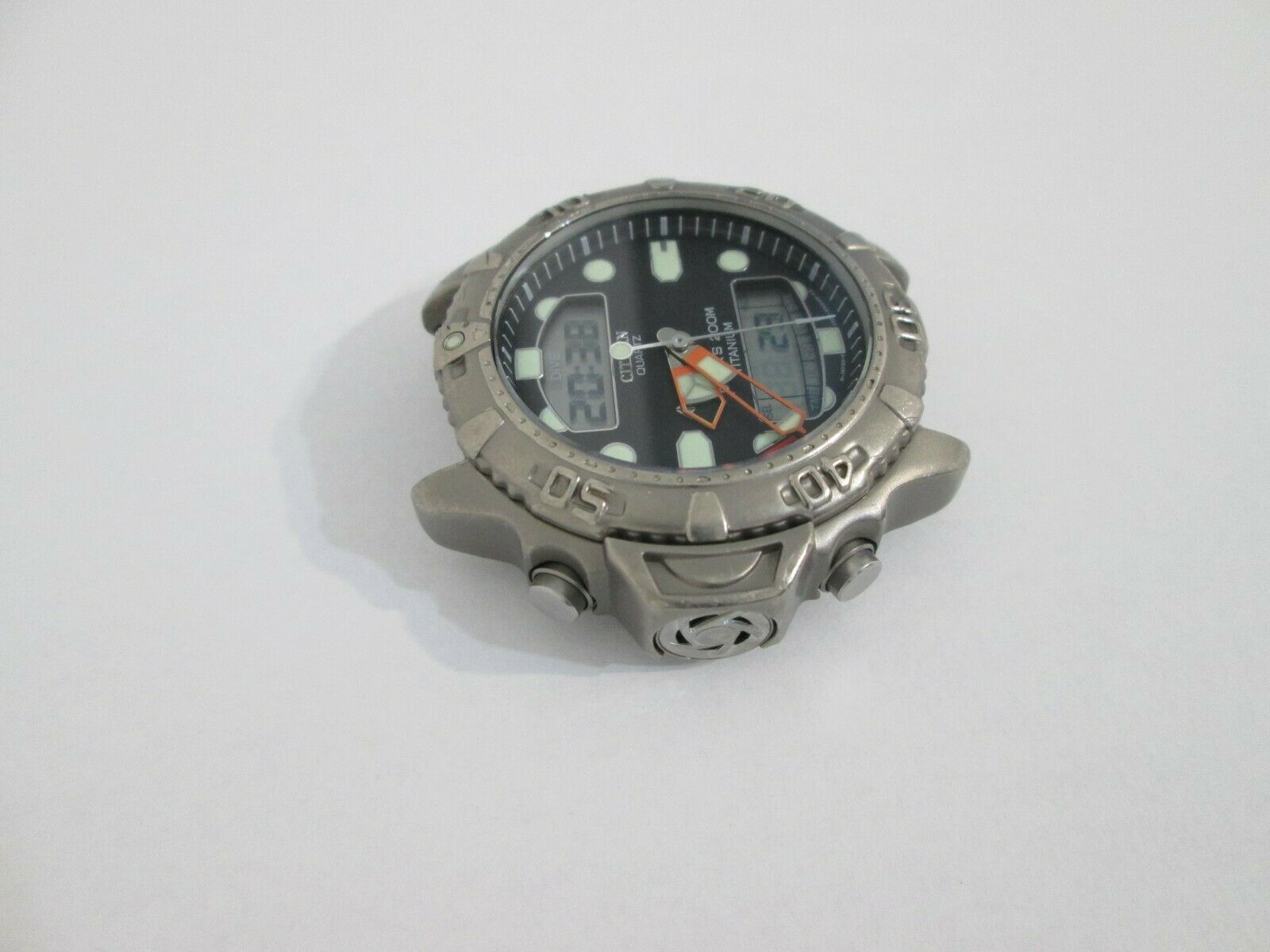 Citizen C500 200m Diver Aqualand Promaster Ana-Digi Titanium 