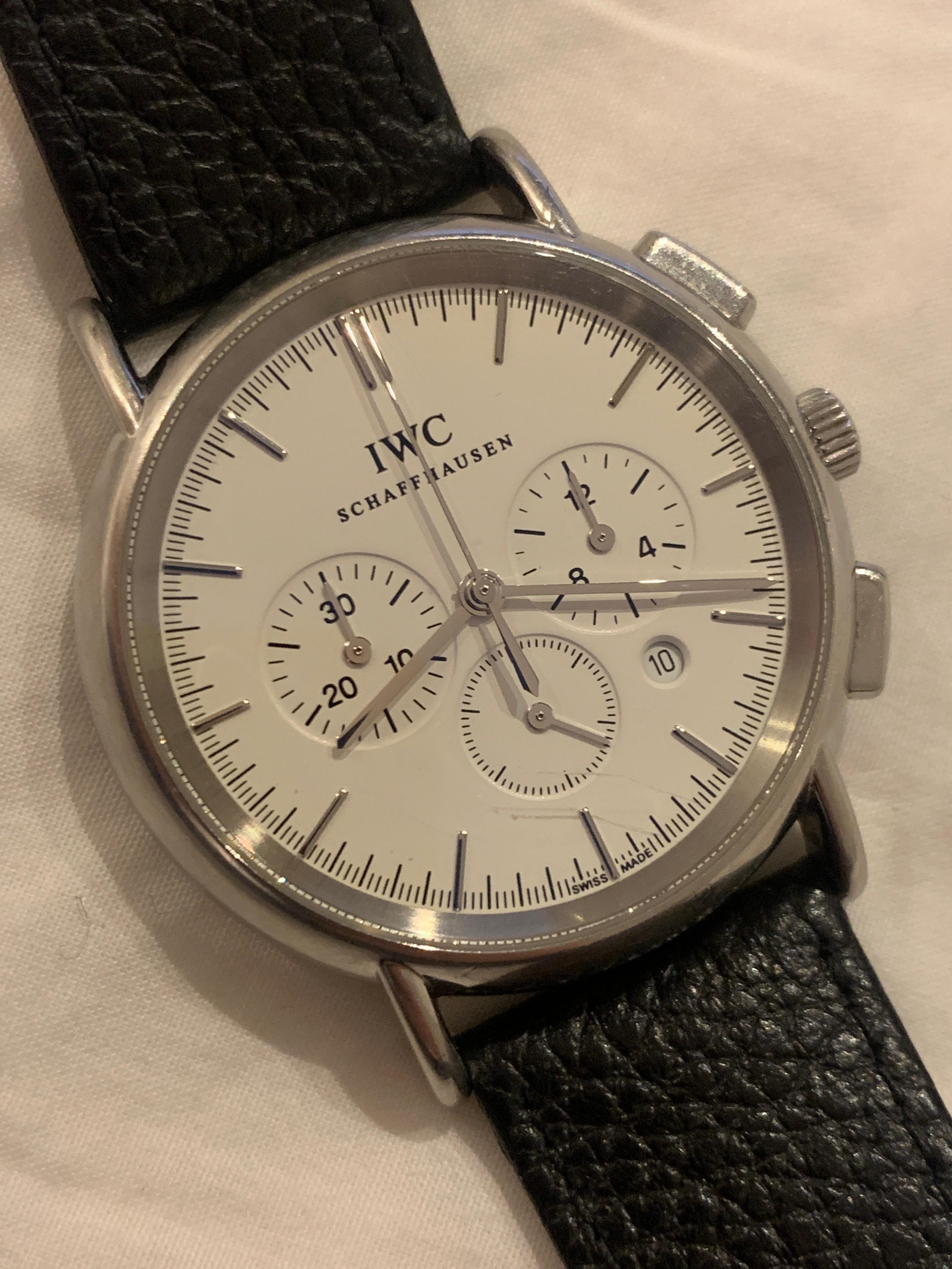 IWC Chronograph Jaeger LeCoultre 631 WatchCharts Marketplace