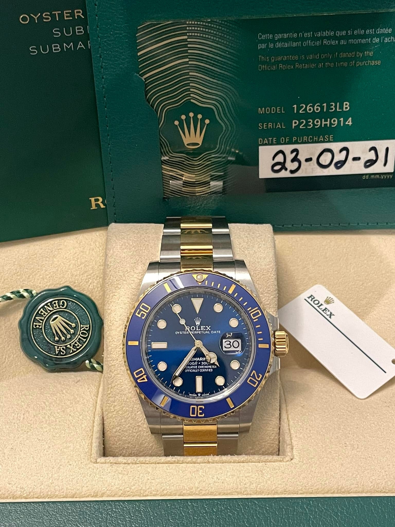 Rolex marin 2024