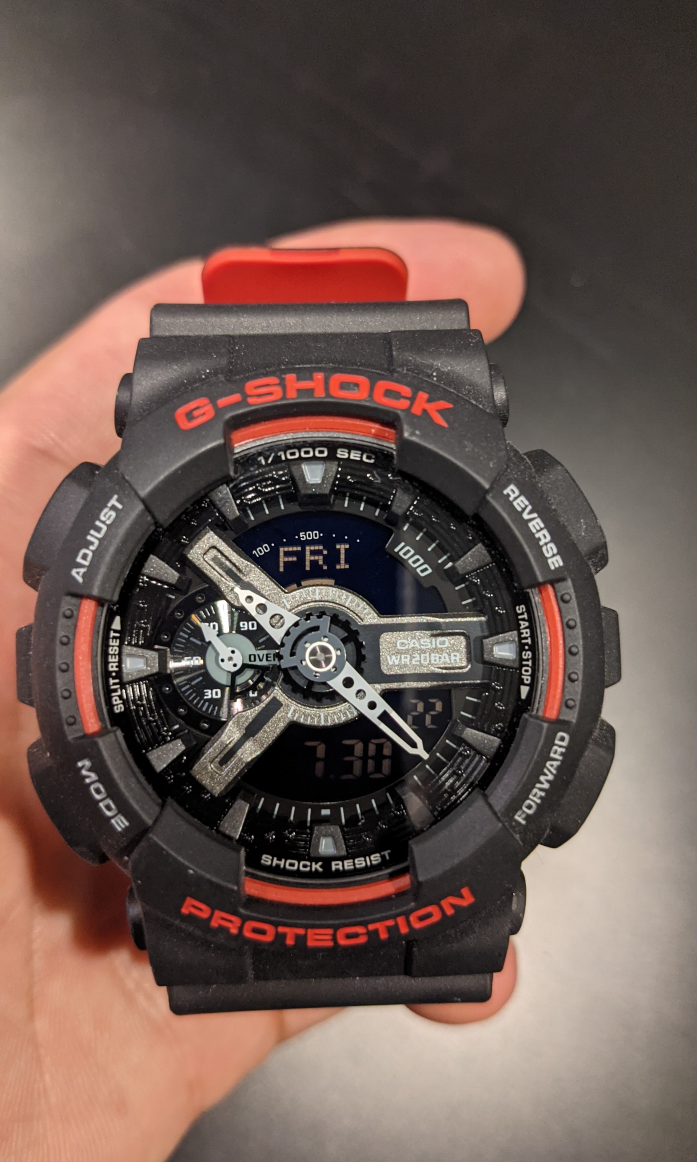 Casio G Shock GA 110HR 1A Watch WatchCharts Marketplace