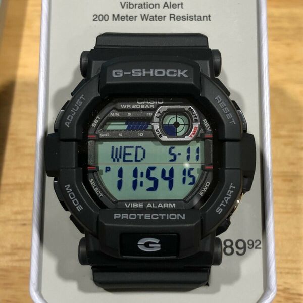 Casio GShock Vibration Alert 200m Men’s Watch GD3501WTT, NEW in Case