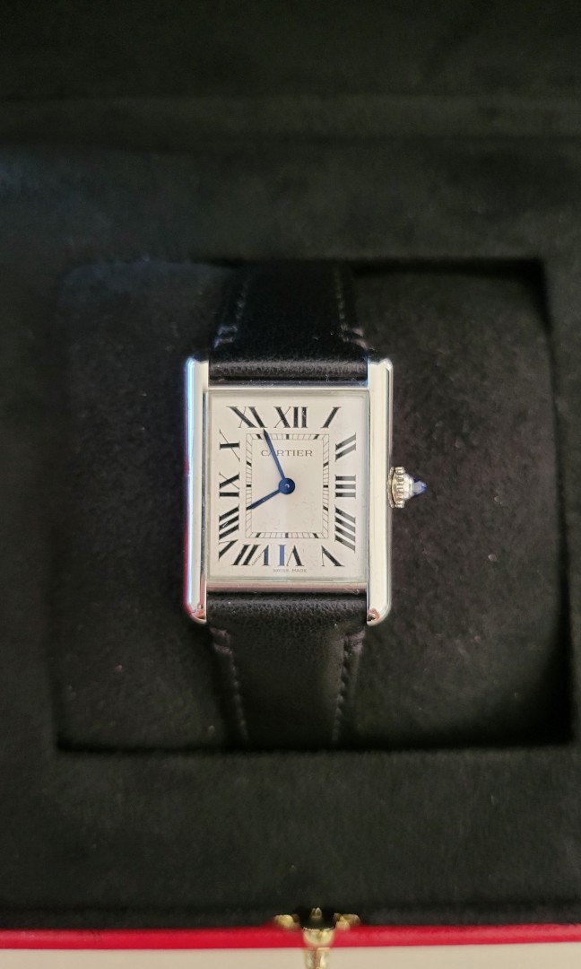 CHEAPEST Cartier tank Solarbeat large WatchCharts Marketplace