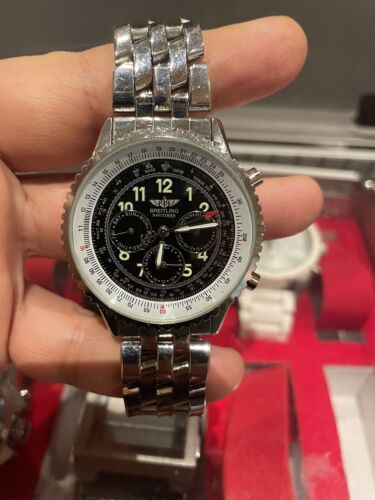 BREITLING 1884 MANUFAKTURE IN SWISS CHRONOGRAPH ETANCHE 50M No