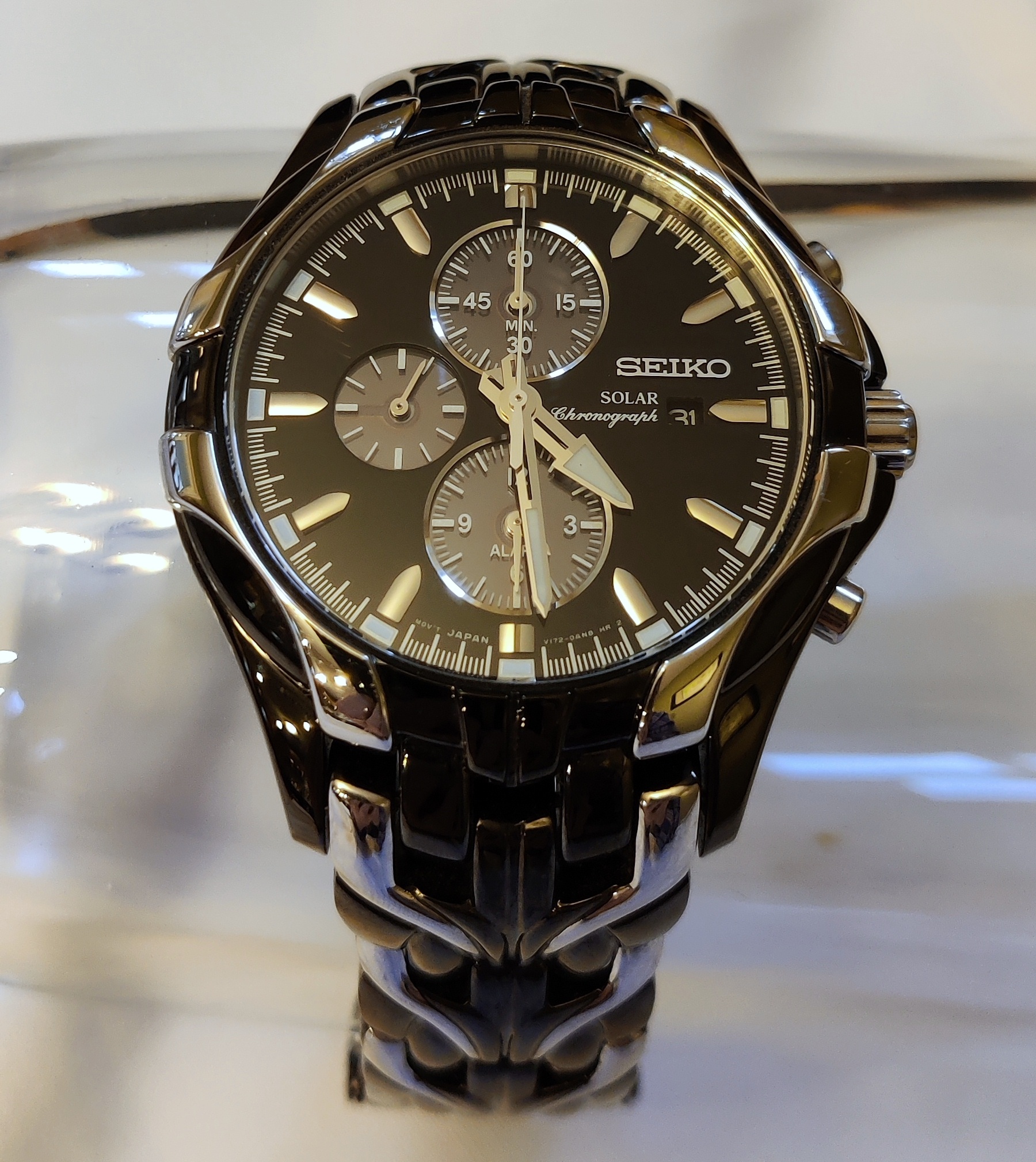 [WTS/WTT] Seiko Excelsior. 2-toned, Black, Chronograph. SSC139 ...