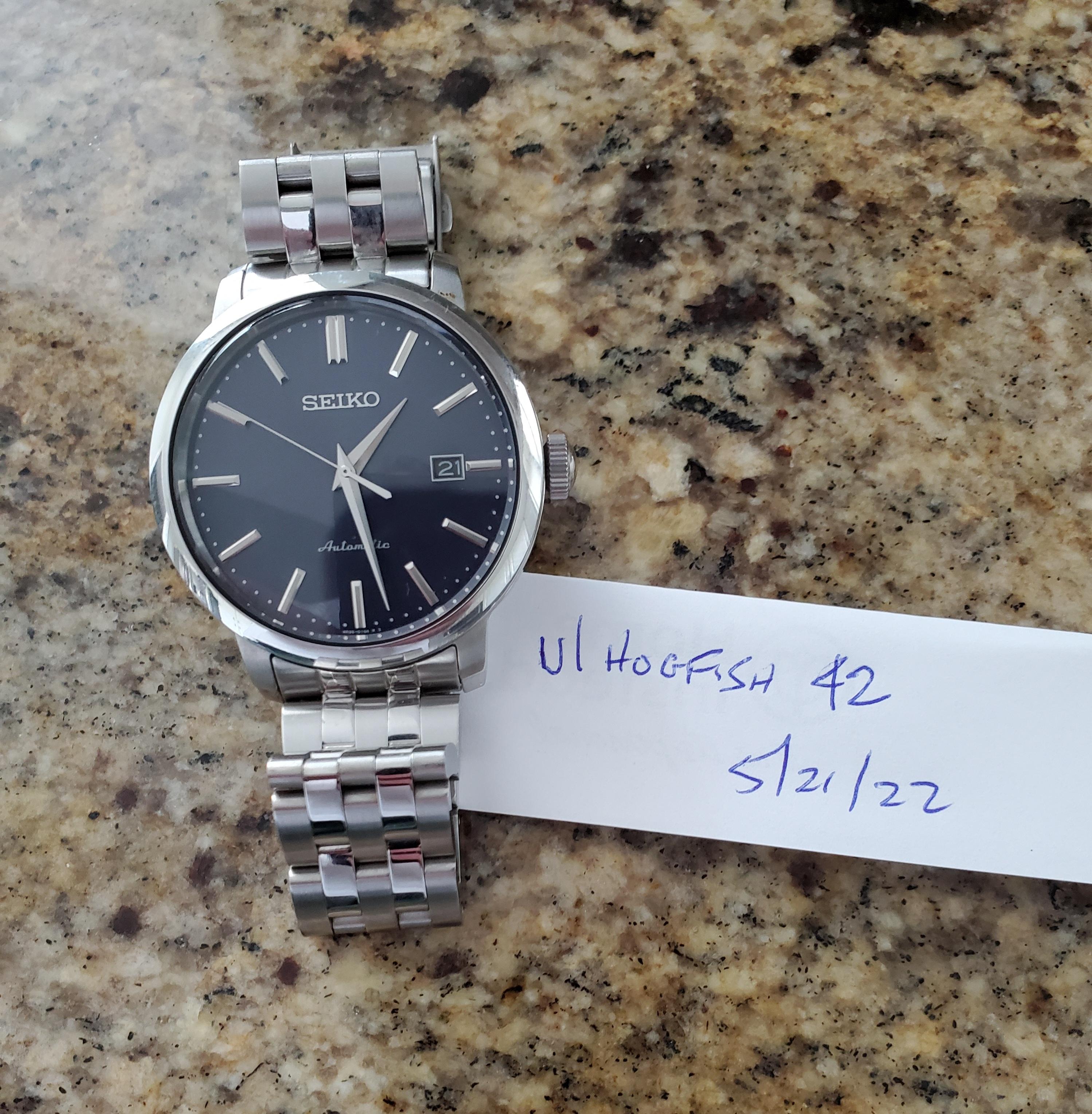 WTS] Seiko SRPA25k1 unique blue dial, $130 shipped | WatchCharts