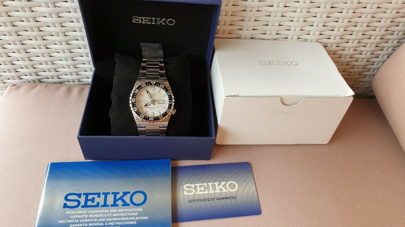 Seiko Prospex Samurai Seiko Bfk Pepsi Seiko Sports Automatic