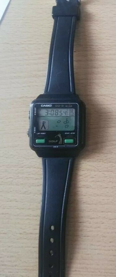 casio golf game watch